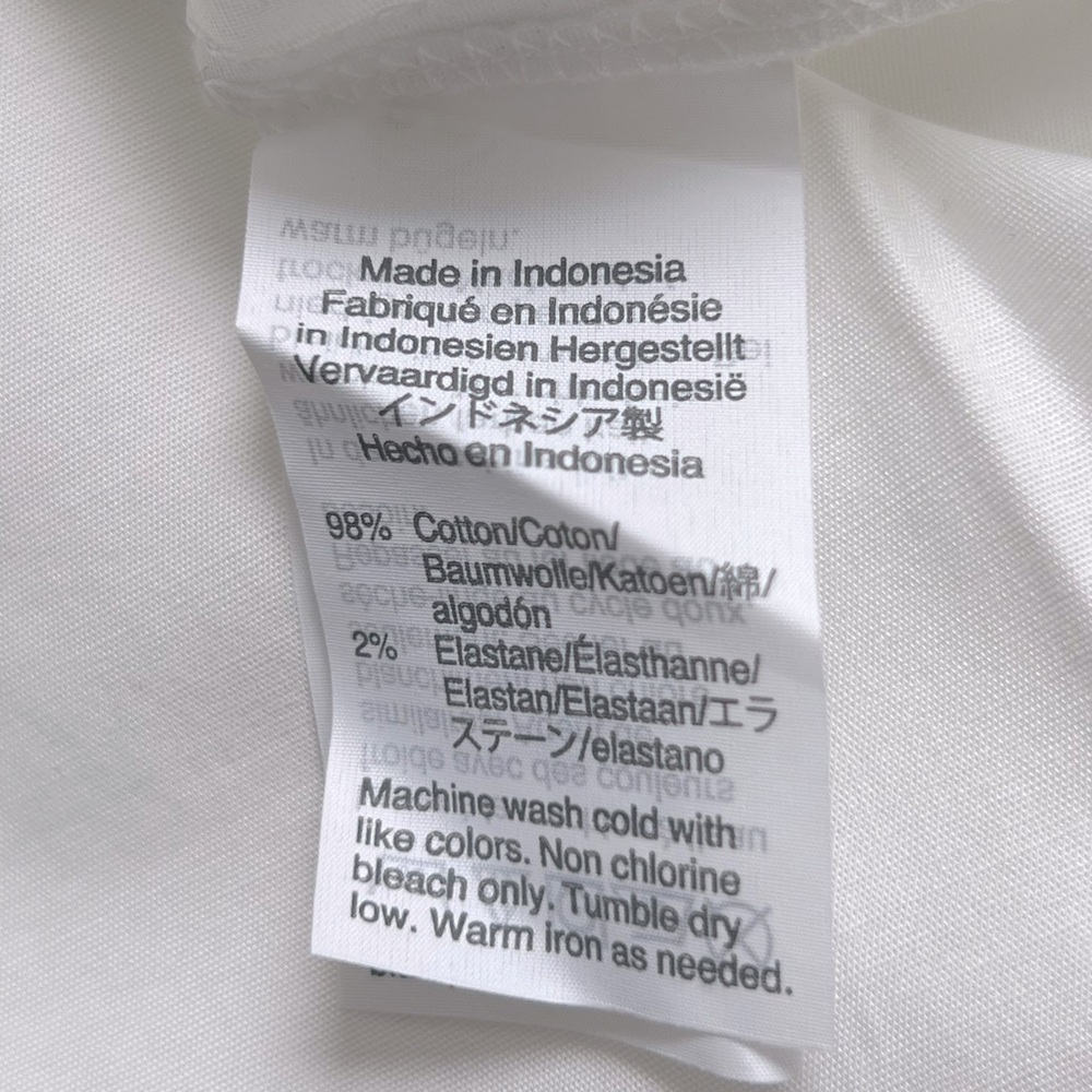 NWT - JCrew Mercantile White Puff Sleeve, Size 0 - Picture 4 of 6
